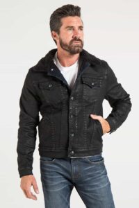 Classic Black Denim Jacket