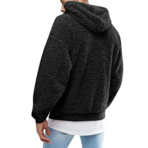 Fur hoodie for men