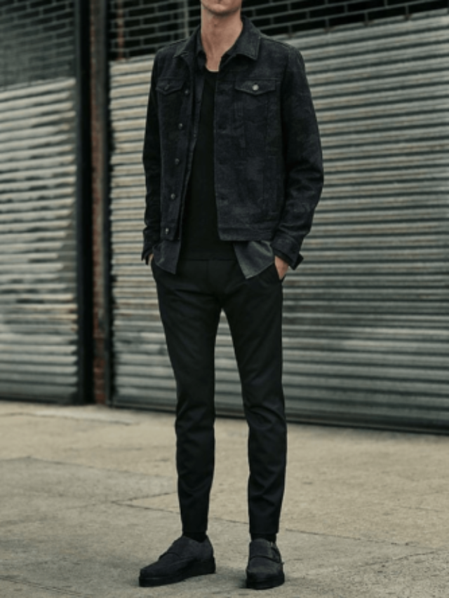 Types of Black denim jackets